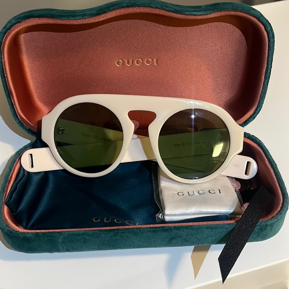 Gucci Sega Stripe Sunglasses